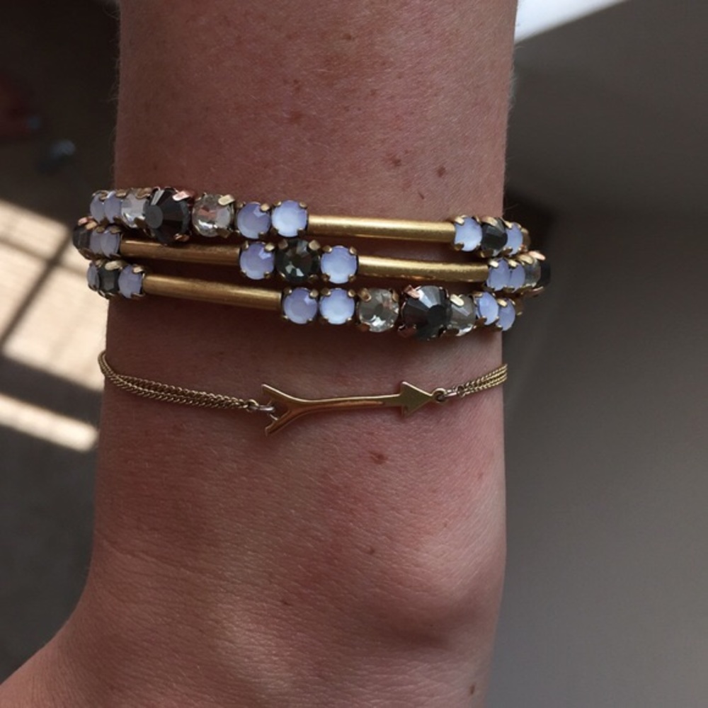 stella and dot isabelle wrap bracelet